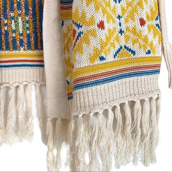 Flying Tomato Knit Hooded Southwestern Cardigan - Picture 4 of 7